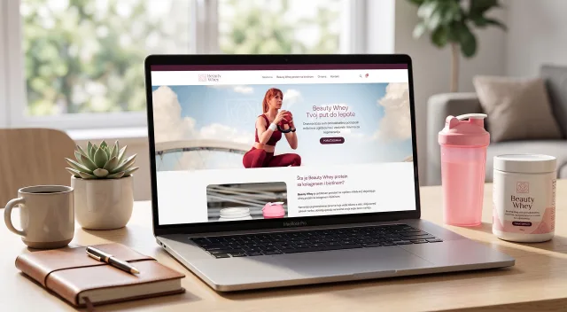 Beauty Whey — prikaz sajta