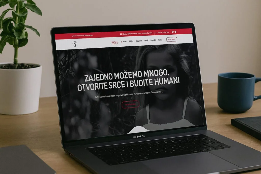 Kolo Srpskih Sestara — website preview