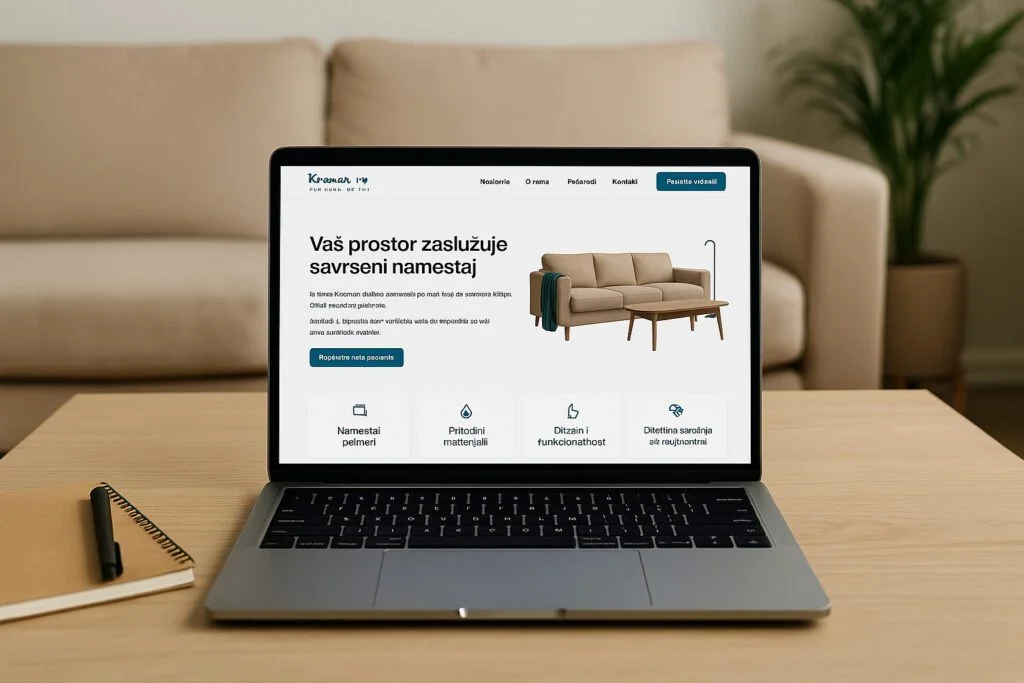 Krsman.rs — website preview