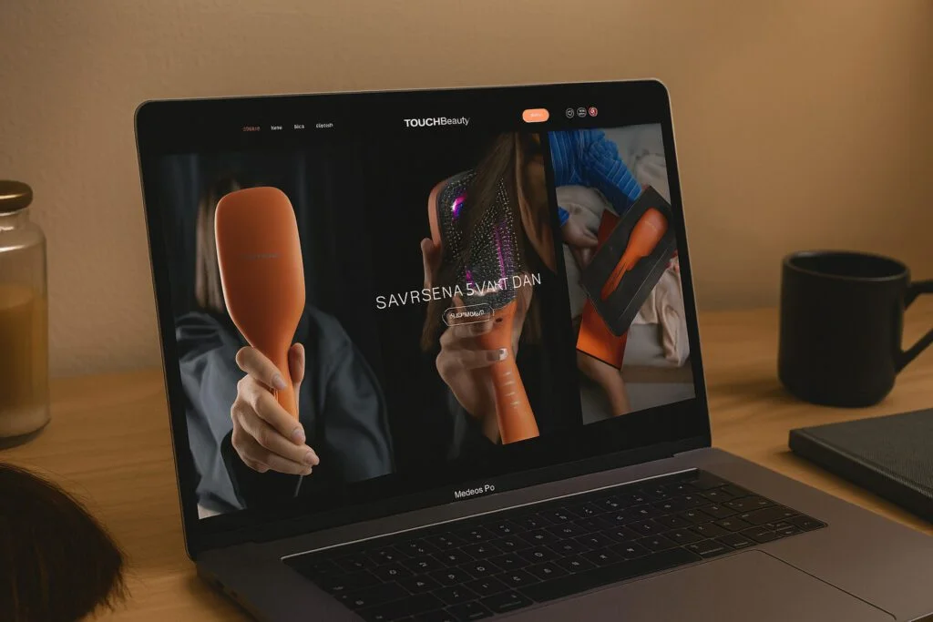 Touch Beauty — website preview